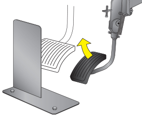 Brake Only Hinged Pedal Guard